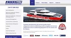Desktop Screenshot of freezetec.com.au